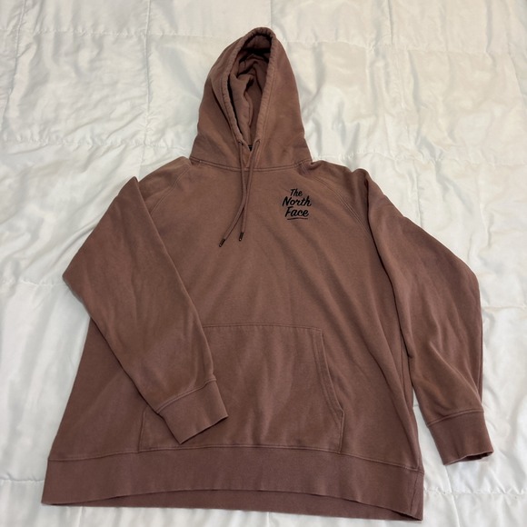 The North Face Tops - The North Face Sweater Womens XL Blush Pullover Hoodie Sweatshirt Thermal